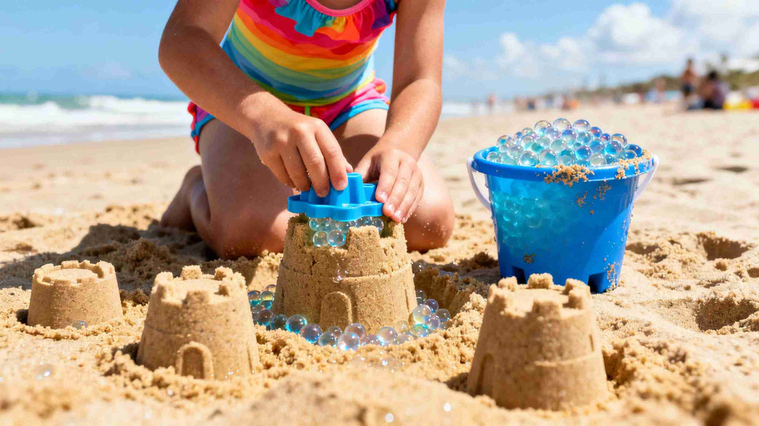Hdrason Water Beads Outdoor Adventure: A New Way to Creatively Play at the Beach and Park