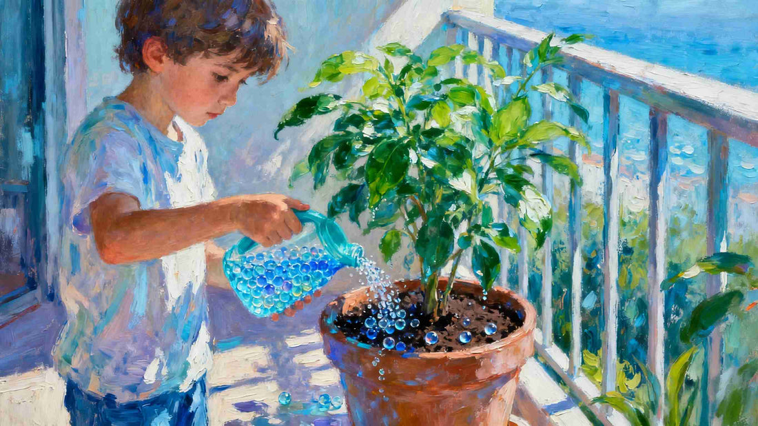 Hdrason Water Beads in Plant Care: Intelligent Water Retention and Decorative Aesthetics