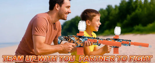 Hdrason Gel Blaster Water Bead Seasonal Exclusive Gameplay: Cool Summer Battles and Heartwarming Winter Games