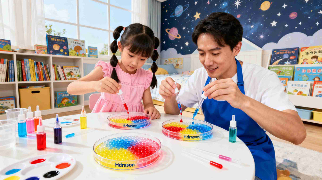 Hdrason Water Bead Science Experiment: Exploring Polymer Properties and Children's STEM Education